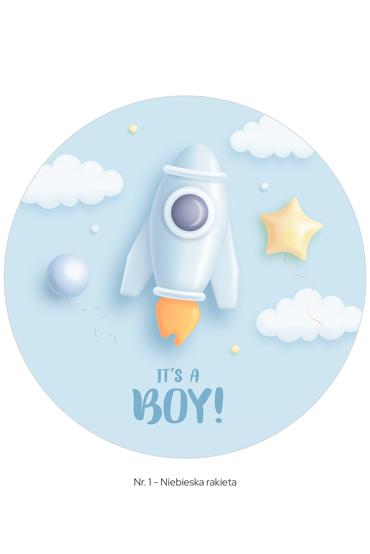 Tort Baby Shower Belvedere Cafe – personalizowany tort dla chłopca lub dziewczynki z nadrukiem