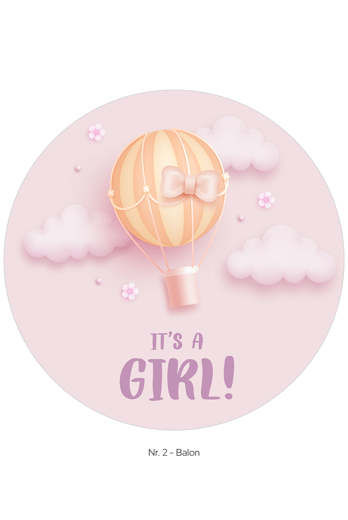 Tort Baby Shower Belvedere Cafe – personalizowany tort dla chłopca lub dziewczynki z nadrukiem
