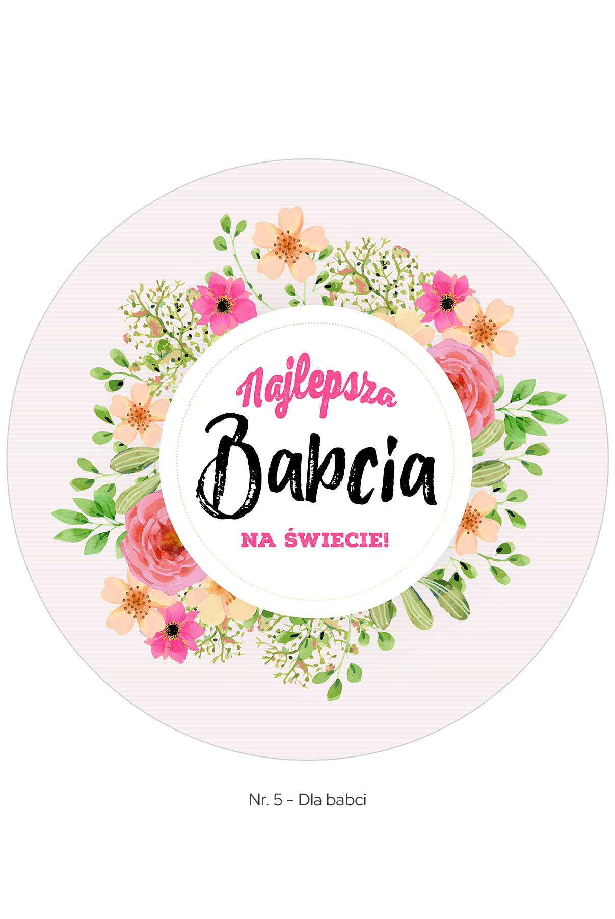 Tort dla babci Belvedere Cafe – personalizowany tort z nadrukiem i dedykacją dla bliskich